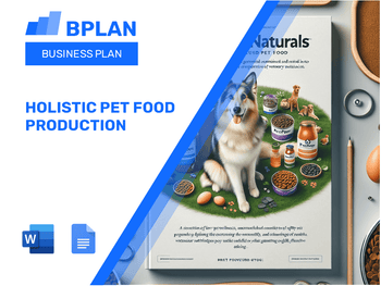 Holistic Pet Food Production Business Plan