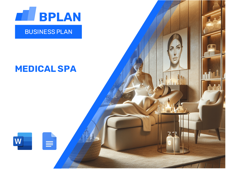 Medical Spa Business Plan Template BPlan AI