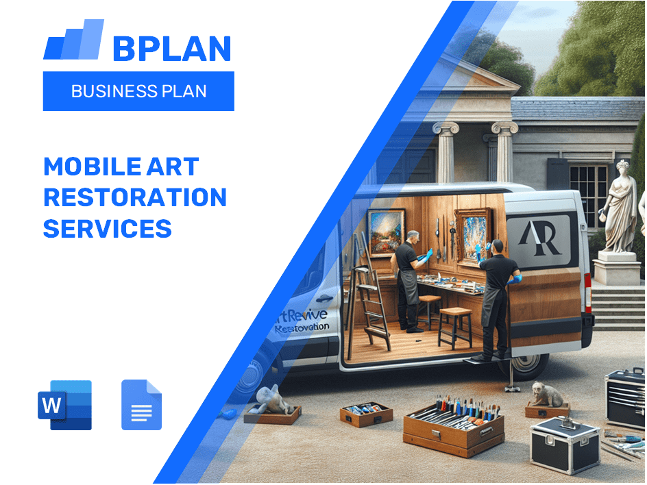 Mobile Art Restoration Business Plan Template