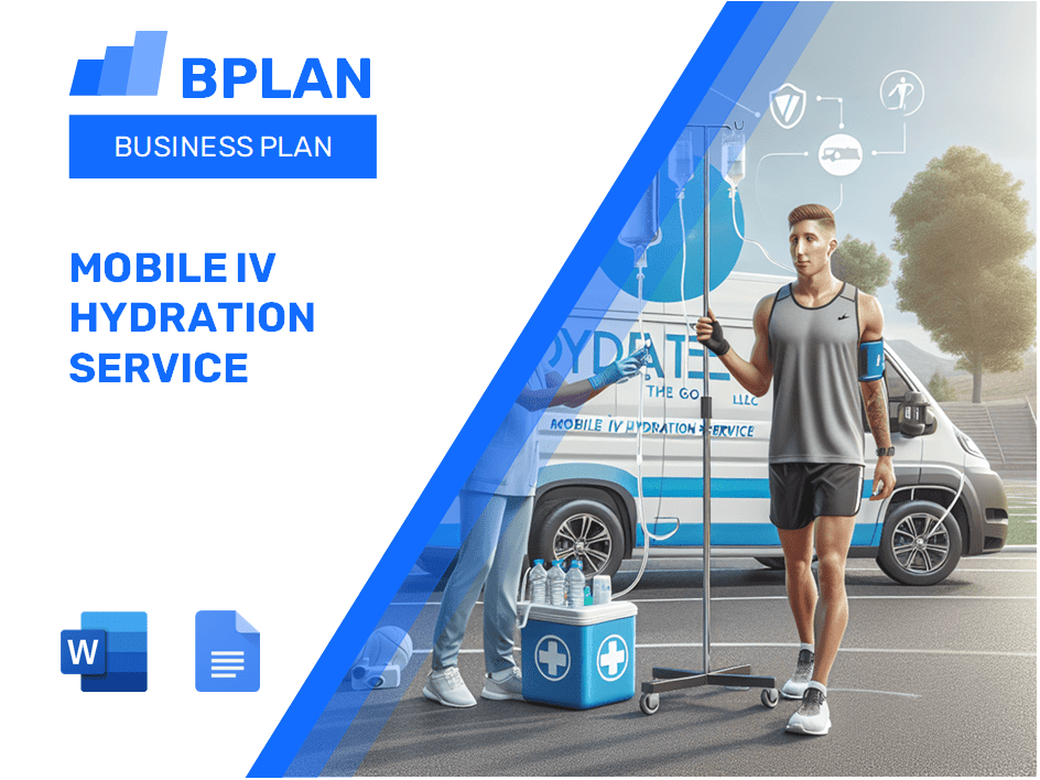 Mobile IV Hydration Service Business Plan Template BPlan AI