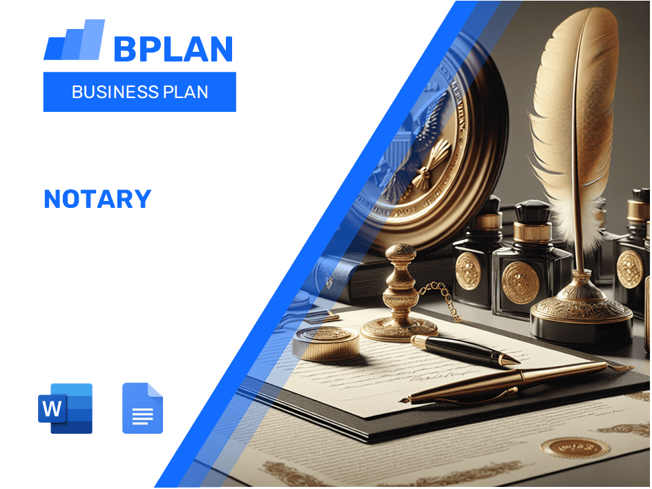 Notary Business Plan Template for 2024