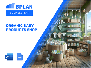 Organic Baby Products Shop Business Plan