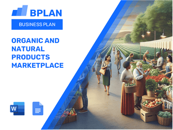 Organic and Natural Products Marketplace Business Plan