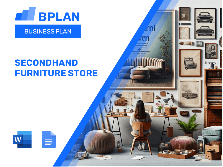 Secondhand Furniture Store Business Plan Template
