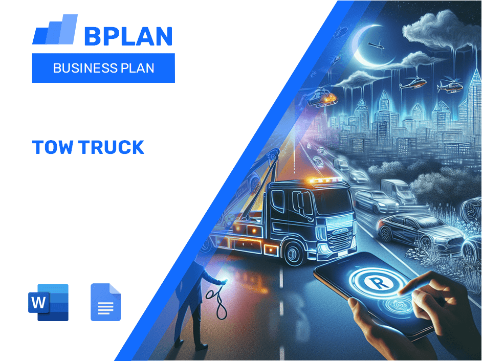 Tow Truck Business Plan Template & Example (2024)