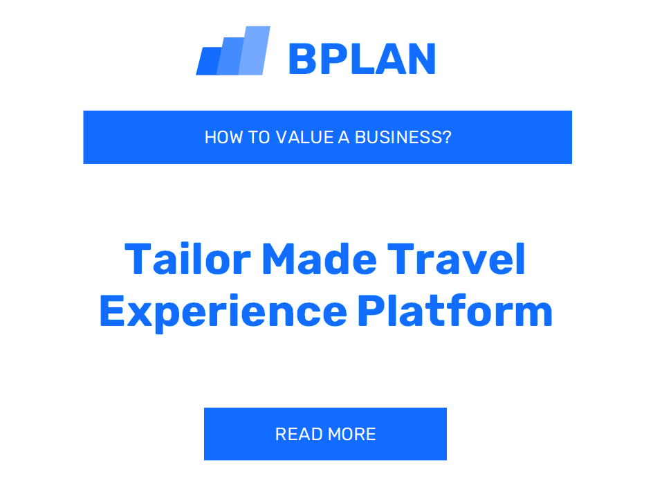How to Value a Tailor-Made Travel Experience Platform Business?