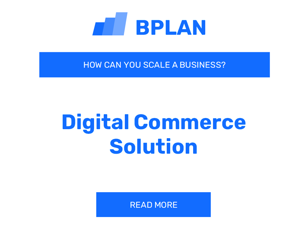 How Can You Scale a Digital Commerce Solution Business?