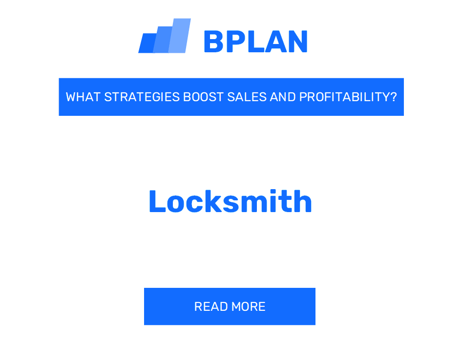 How Can Strategies Increase Sales and Profitability for a Locksmith Business?