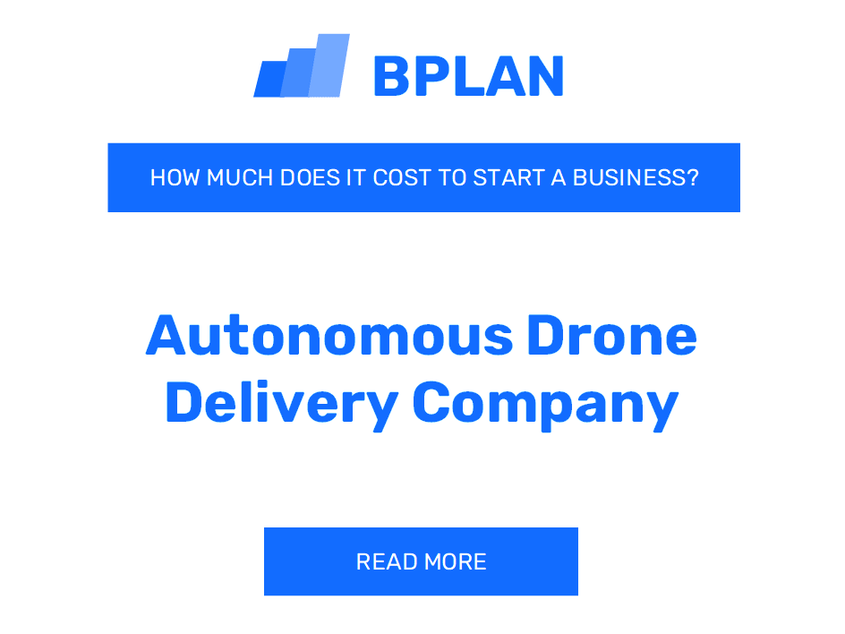 How Much Does It Cost to Start an Autonomous Drone Delivery Company?
