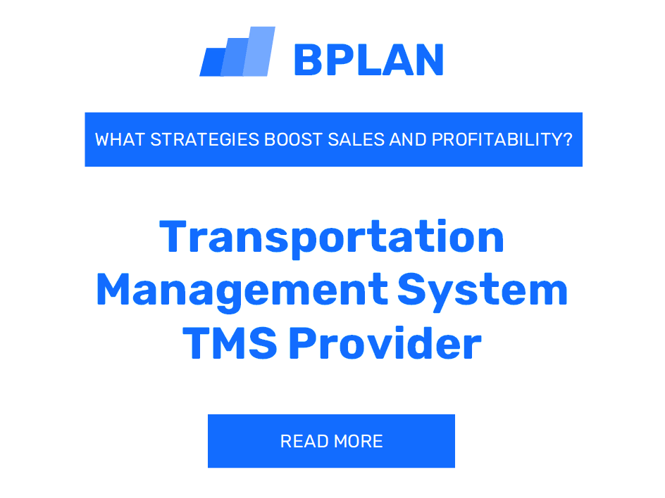 How Can Strategies Boost Sales and Profitability for Transportation Management System (TMS) Providers?