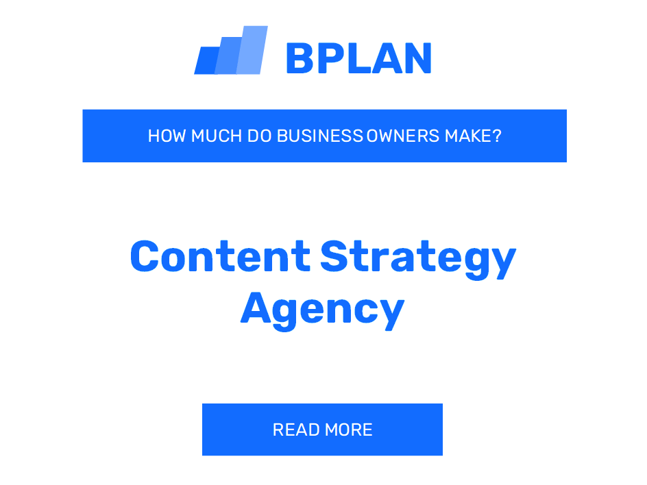 How Much Do Content Strategy Agency Business Owners Make?