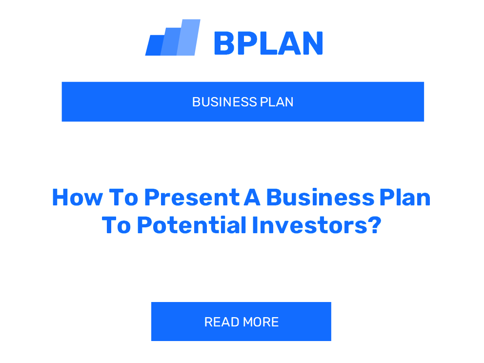 How To Present A Business Plan To Potential Investors?