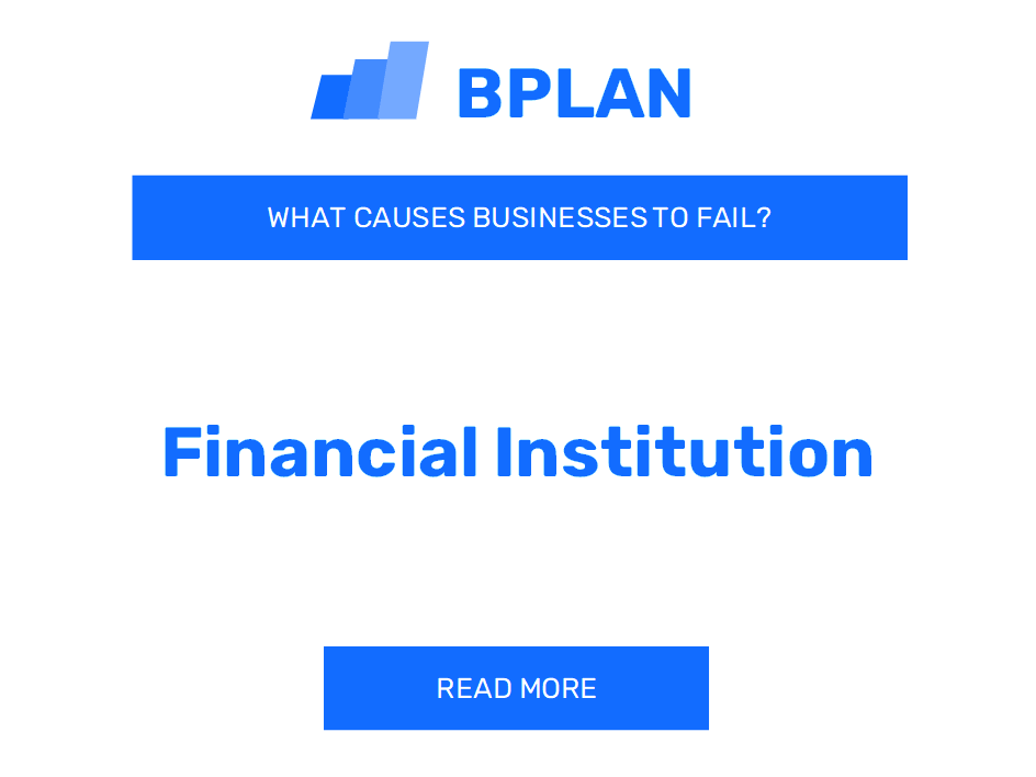 What Causes Financial Institution Businesses to Fail?