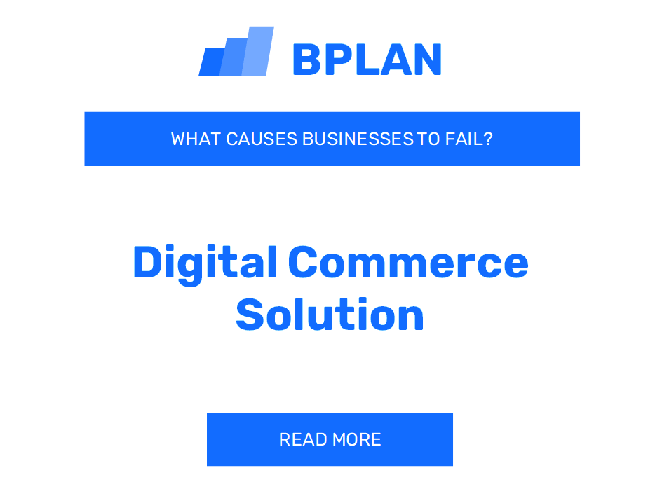 Why Do Digital Commerce Solution Businesses Fail?