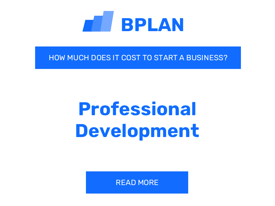 How Much Does It Cost to Start Professional Development?