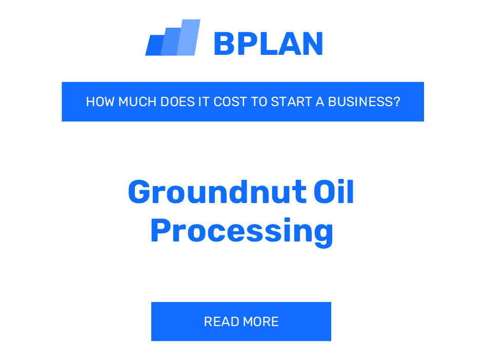 How Much Does It Cost to Start Groundnut Oil Processing?