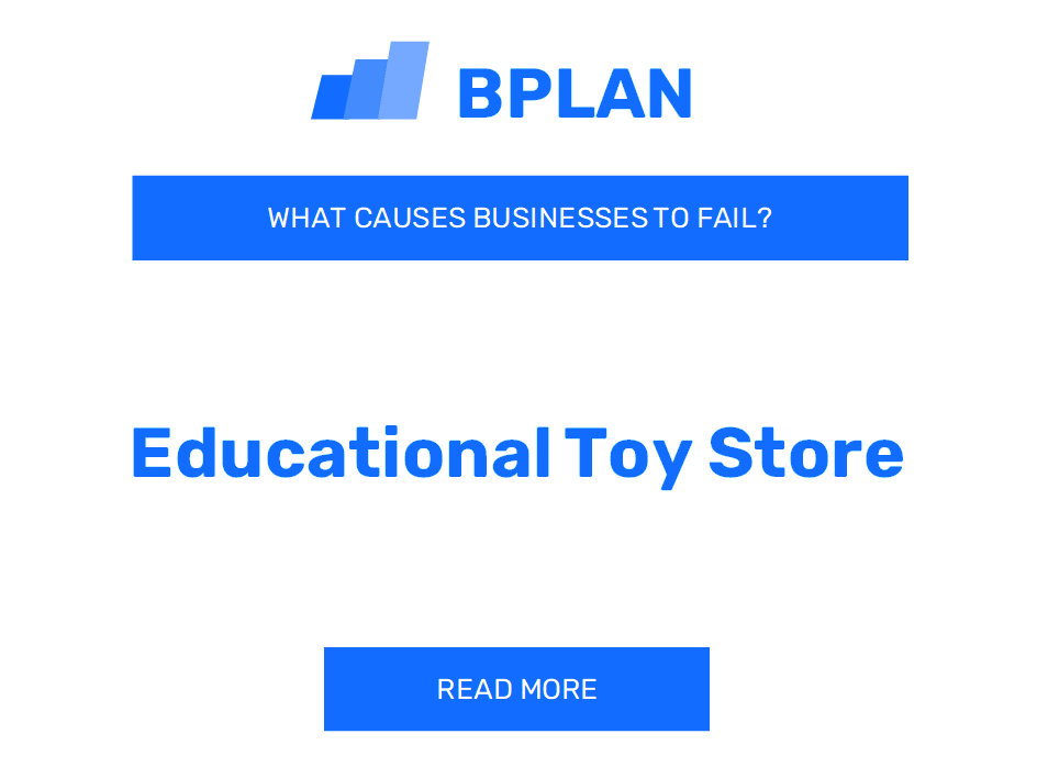 What Causes Educational Toy Store Businesses to Fail?