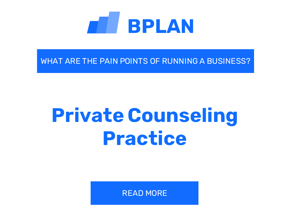 What Are the Pain Points of Running a Private Counseling Practice Business?