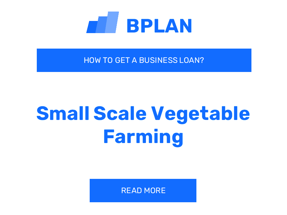 How to Secure a Business Loan for a Small-Scale Vegetable Farming Business?