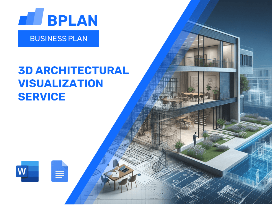 3D Visualization Business Plan Template - BPlan AI