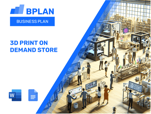 3D Print On Demand Store Business Plan