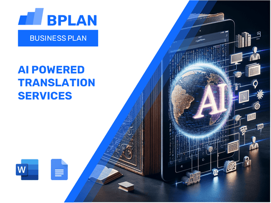 AI Powered Translation Services Business Plan