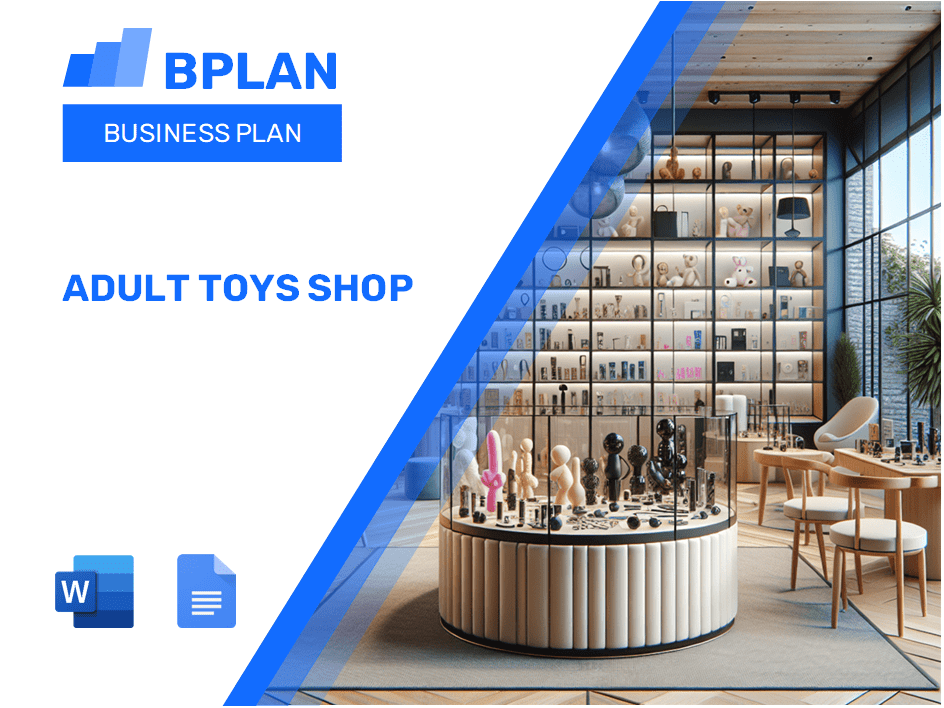 Adult Toys Shop Business Plan