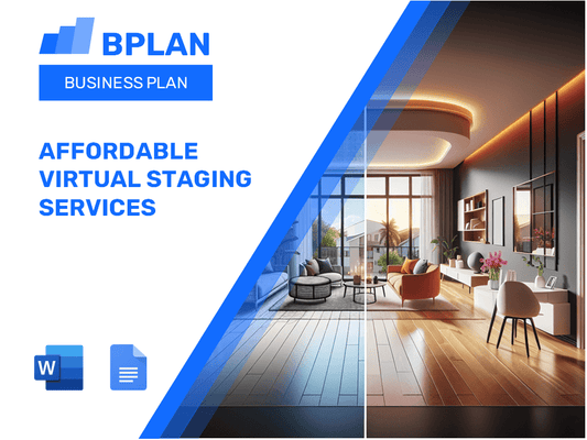 Affordable Virtual Staging Services Business Plan