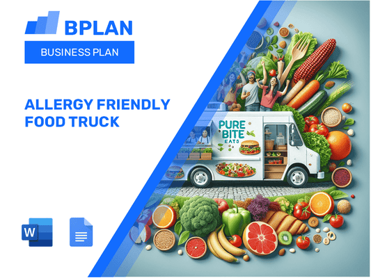 Allergy Friendly Food Truck Business Plan