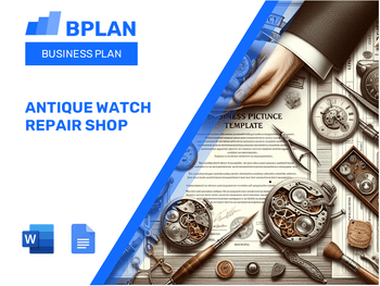 Antique Watch Repair Shop Business Plan
