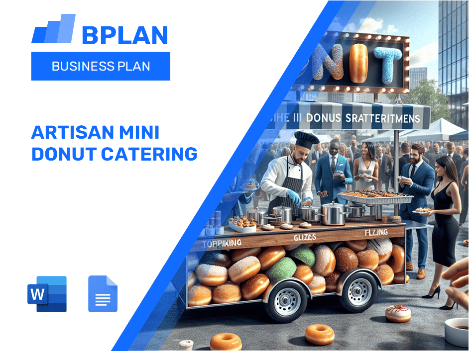 Artisan Mini Donut Catering Business Plan