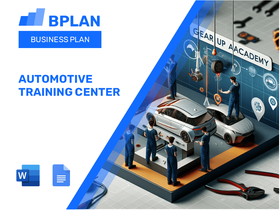 Automotive Training Center Business Plan