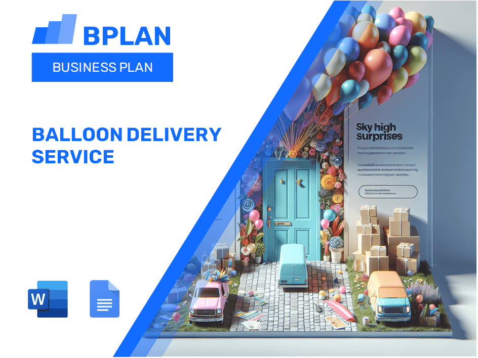 Balloon Delivery Service Business Plan