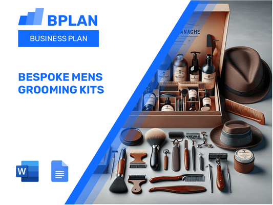 Bespoke Mens Grooming Kits Business Plan