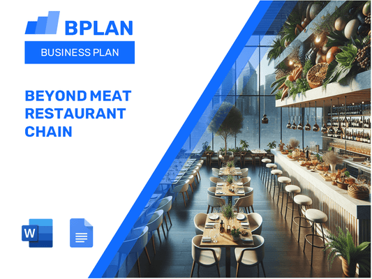 Beyond Meat Restaurant Chain Business Plan