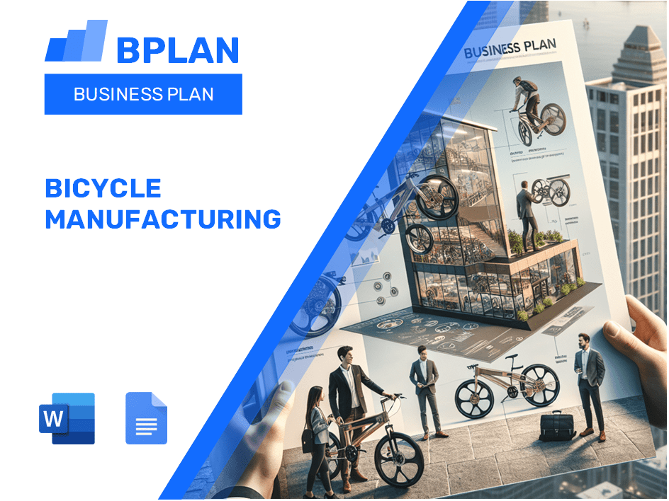 Bicycle Manufacturing Business Plan