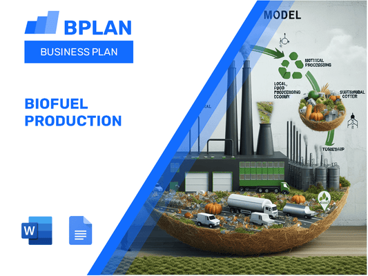 Biofuel Production Business Plan