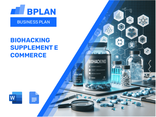 Biohacking Supplement E Commerce Business Plan