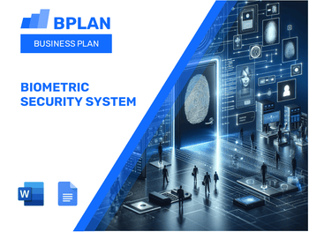 Biometric Security System Business Plan