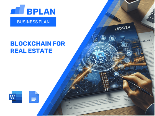 Blockchain For Real Estate Business Plan
