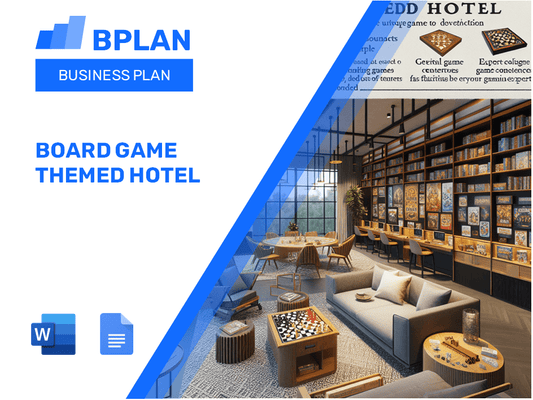 Board Game Themed Hotel Business Plan