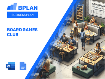 Board Games Club Business Plan
