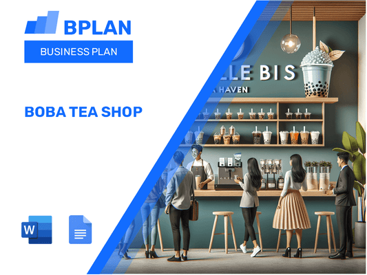 Boba Tea Shop Business Plan