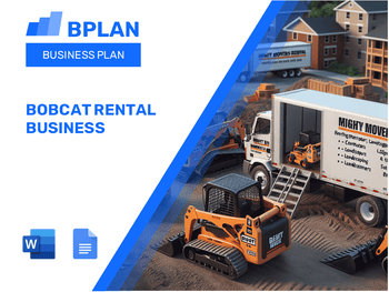 Bobcat Rental Business Plan