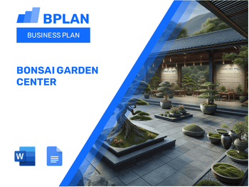 Bonsai Garden Center Business Plan