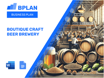 Boutique Craft Beer Brewery Business Plan