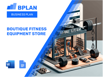 Boutique Fitness Equipment Store Business Plan