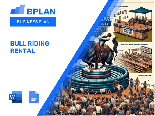 Bull Riding Rental Business Plan