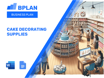 Cake Decorating Supplies Business Plan