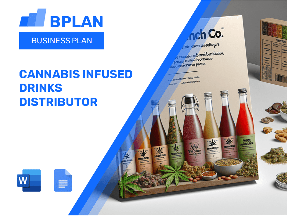 Cannabis Infused Drinks Distributor Business Plan